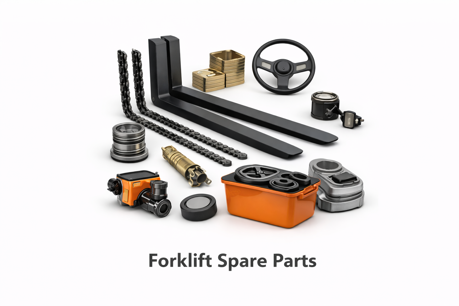 forklift spare parts assortment