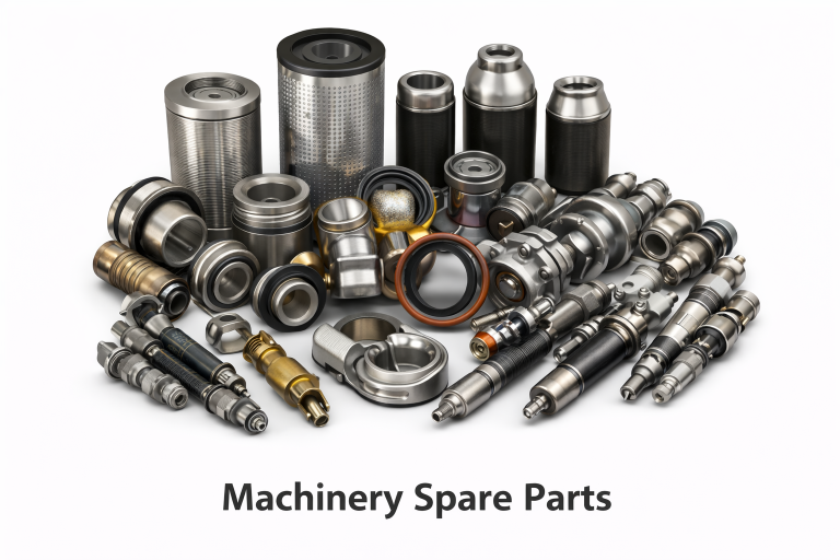 About machinery spare parts assortment